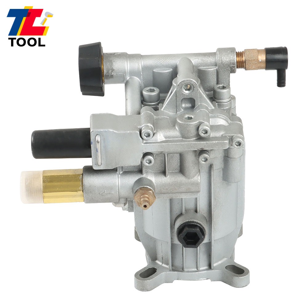 Pressure Washer Pump Horizontal 3/4″Shaft – MAX 3000 PSI Oil Sealed 2.5 GPM