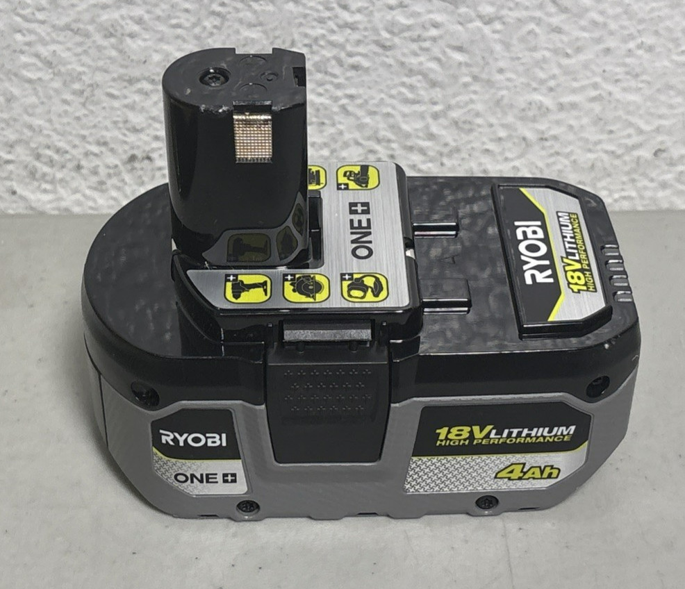 Genuine Ryobi PBP004 4.0 Ah 18V Lithium High Perf. Battery w/PCG004 Fast Charger