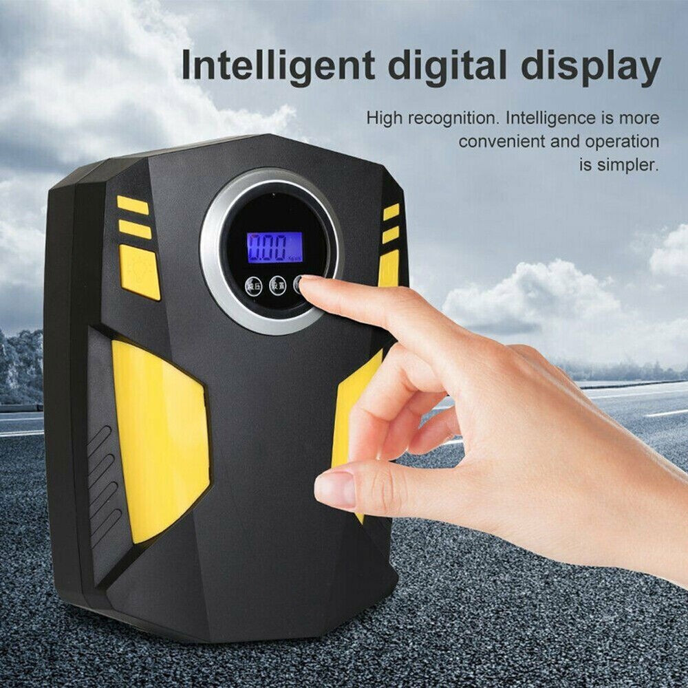 Car Air Tire Pump Inflator Compressor Digital Electric Auto Portable 150PSI 12V