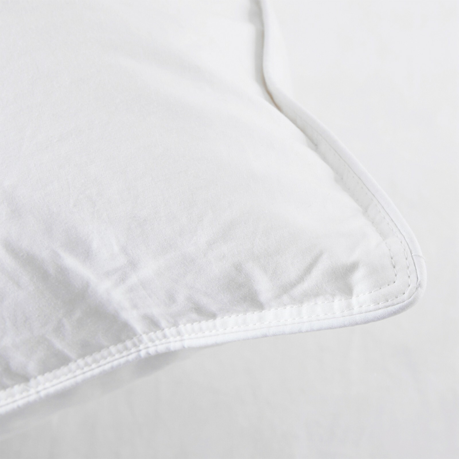 HOTEL Quality 2 Pack White Goose Down Feather Bed Pillows Queen or King Pillow