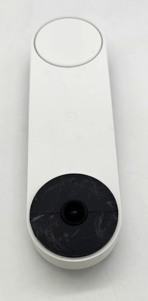 Google Nest Doorbell (Battery) – Snow – Unit & Mount ONLY – Read Description