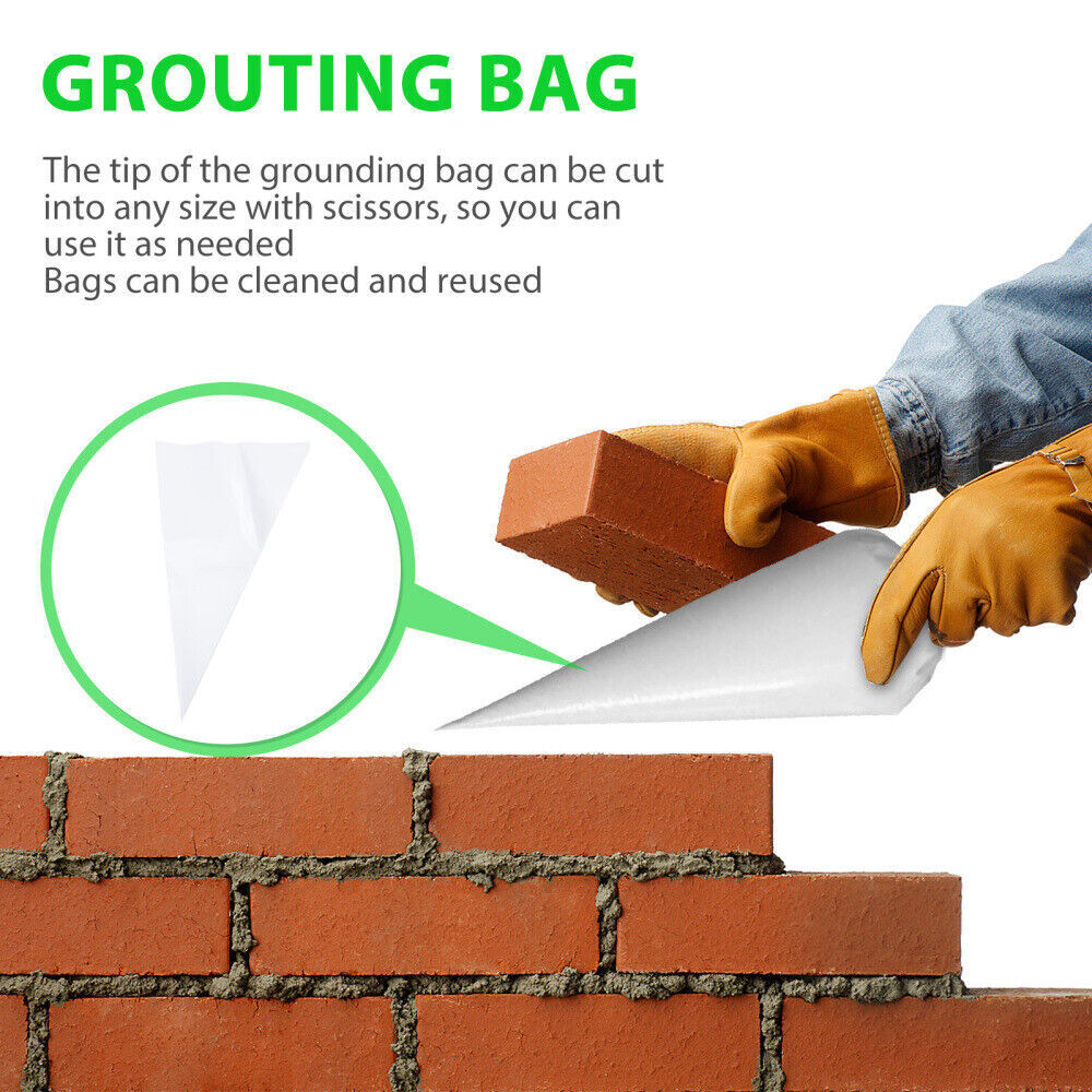 Disposable Grout Bags-Premium Quality-Heavy Duty-Professional Grade 12″ x 24″