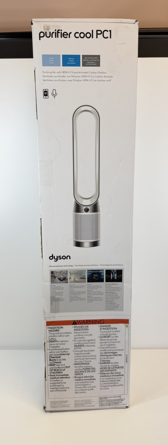 NEW Dyson Purifier Cool PC1-TP11 White and silver NEW