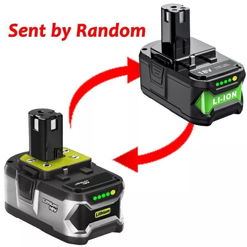 18Volt For RYOBI P108 18V For One+ Plus High Capacity Lithium-Ion Battery 8.0Ah