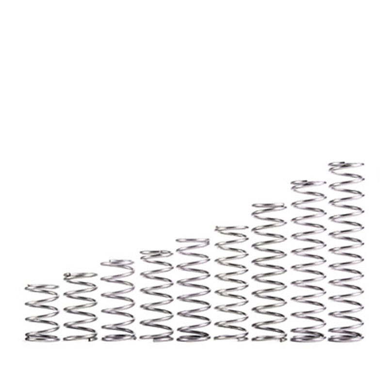 10PCS Small Spring 0.1mm Wire Diameter Precision Springs 2/3mm OD 3-20mm Length
