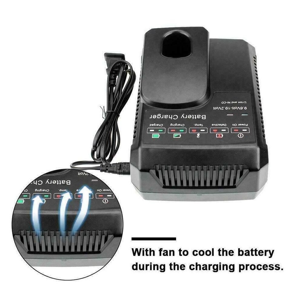 2pack 19.2Volt 8.0Ah For Craftsman C3 DieHard Lithium XCP Battery /Charger 11375