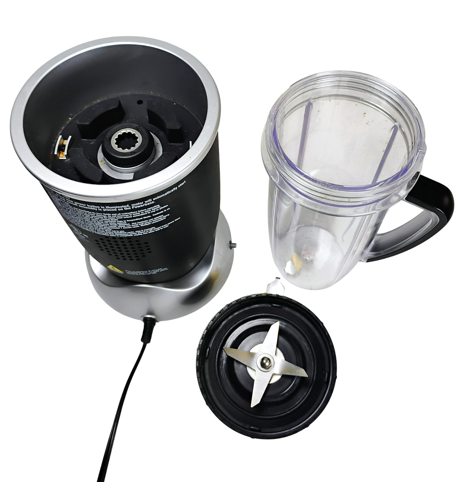 NutriBullet Rx NB-301 1700W Blender Motor Base Cup Blade Extractor New Other