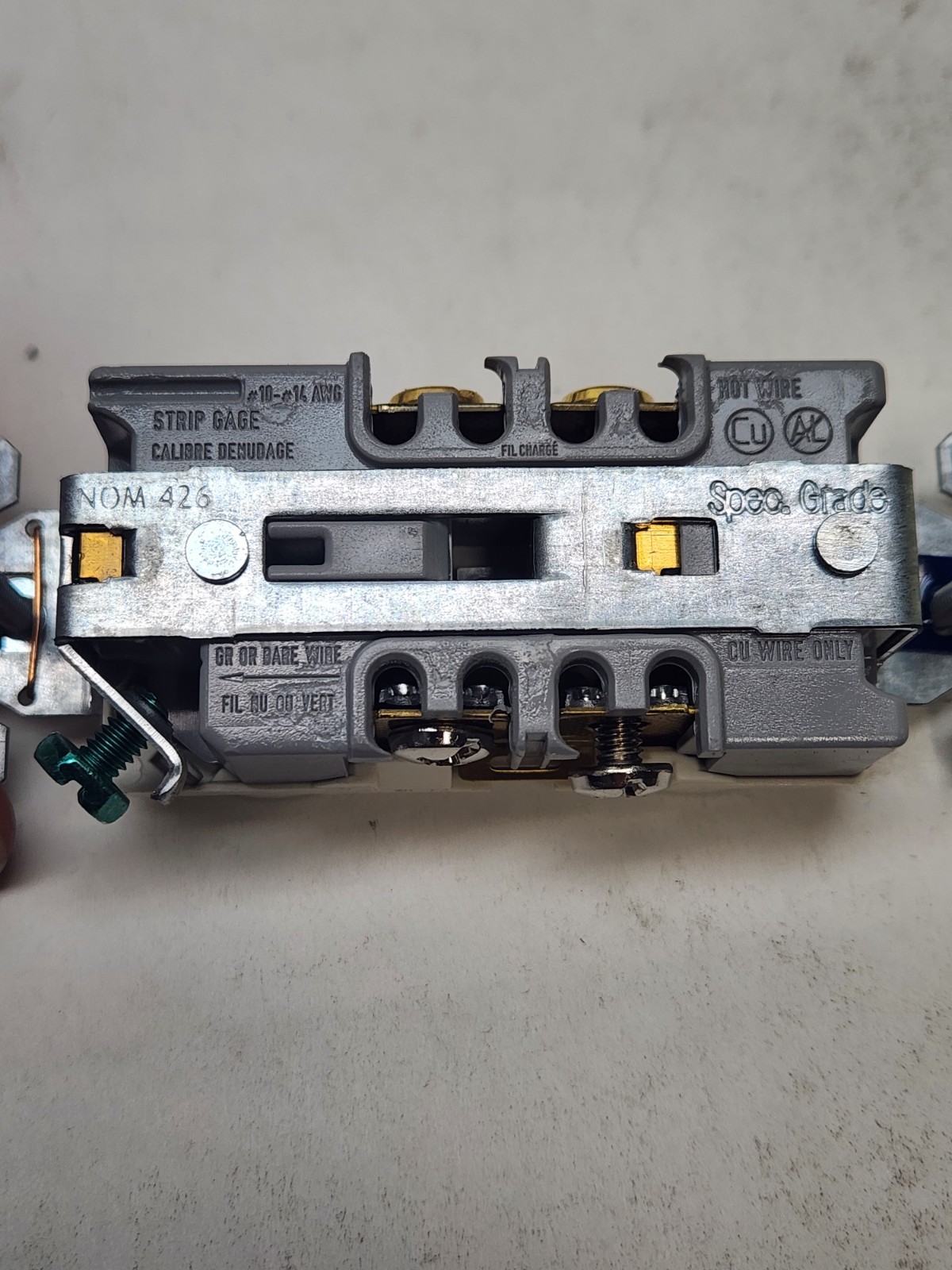 10- Eaton 5362CD Dual Controlled Receptacle Duplex Outlet 20A 125V Light Almond