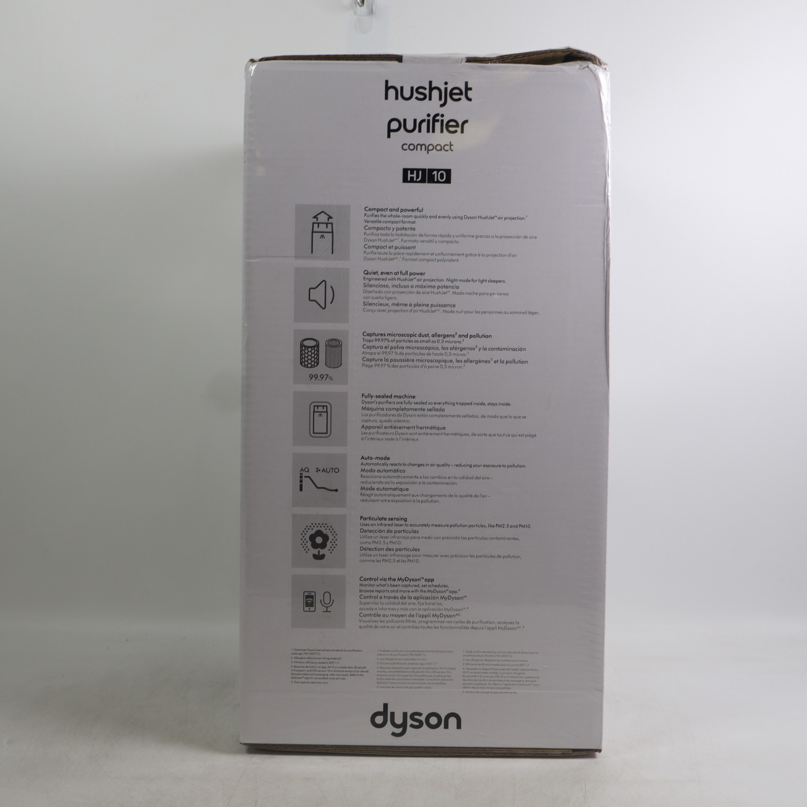 Dyson Hushjet Compact Purifier, Engineered for Powerful Whisper-quiet Whole-room