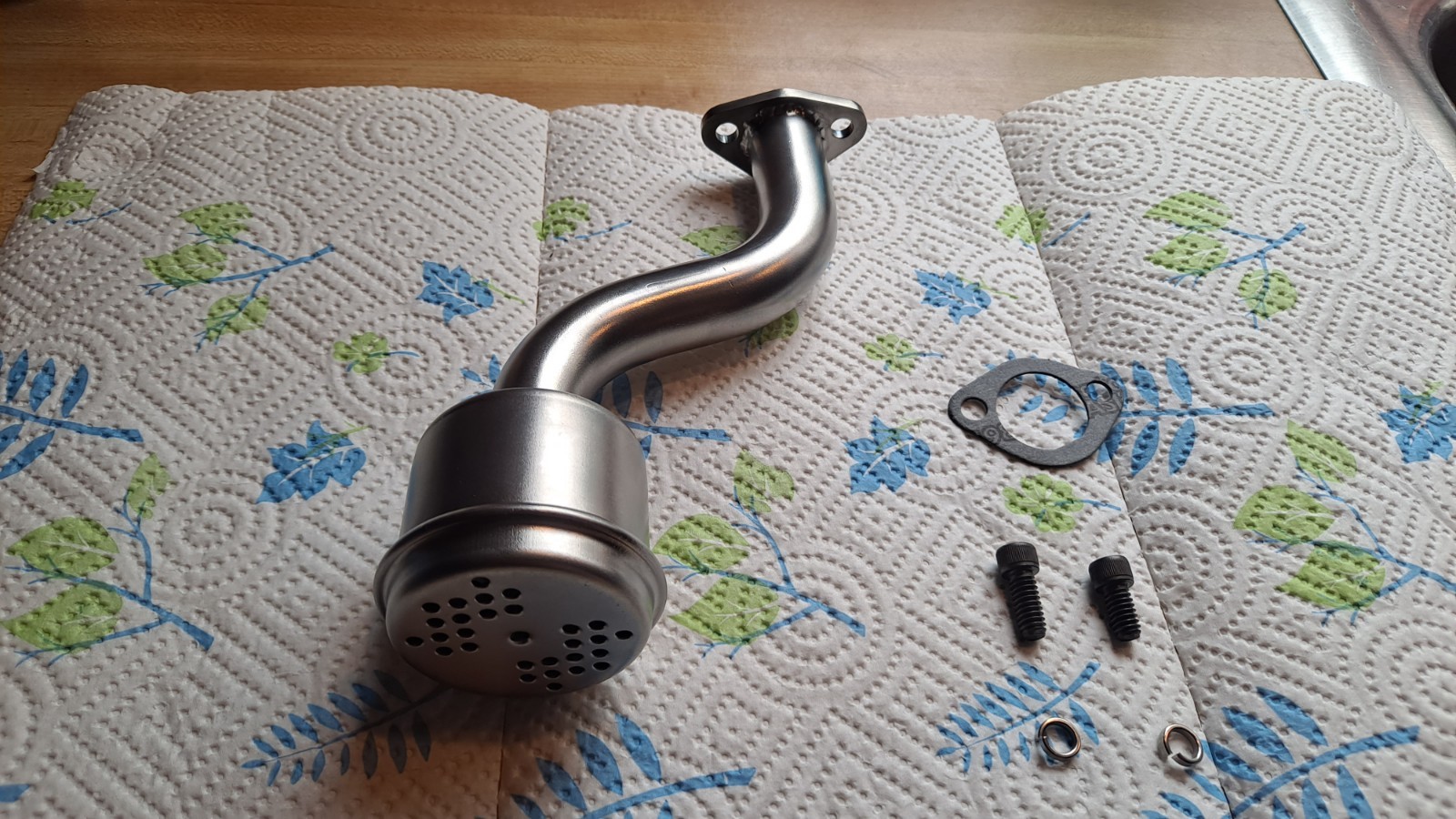 Vintage Tecumseh Mimibike Muffler.