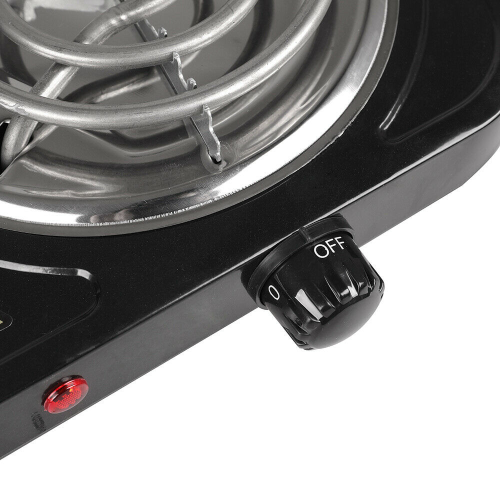 2000W Portable Kitchen Electric Double Burner Hot Plate Cooktop Cooking Stove
