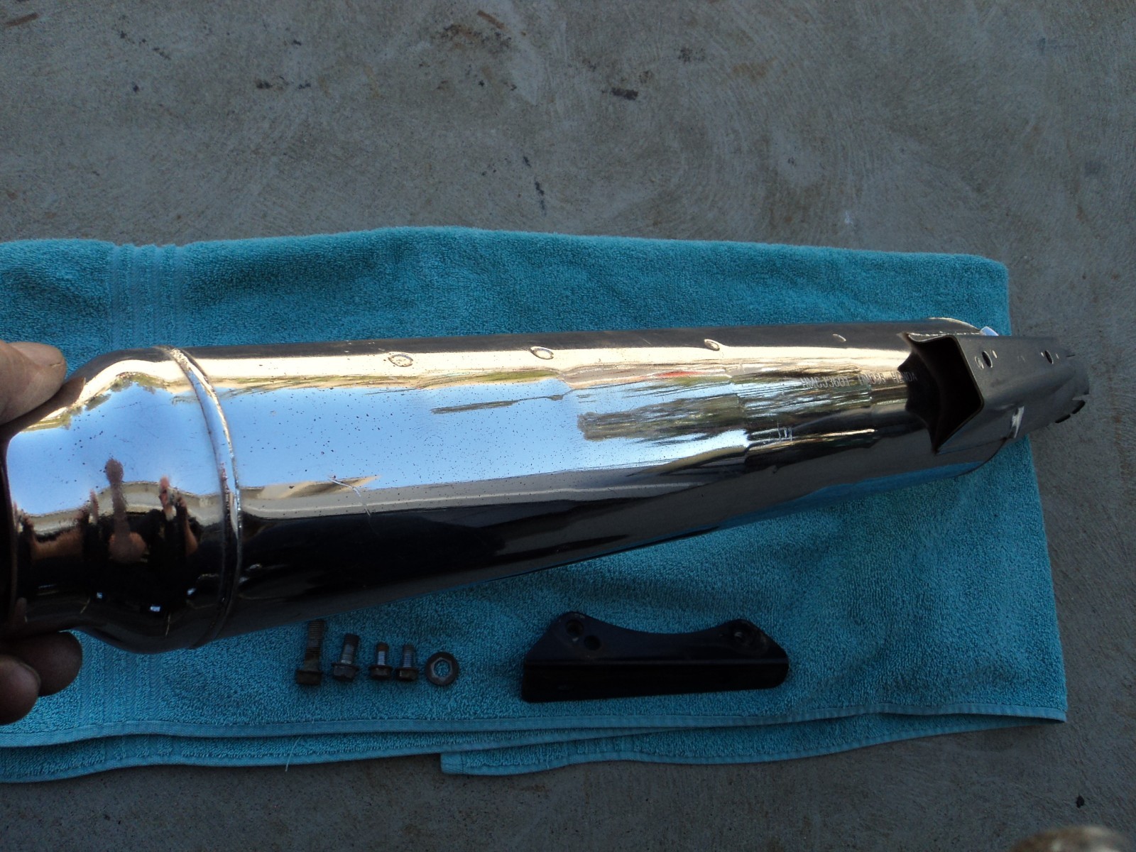 Honda CJ-360T Muffler 1976-1977