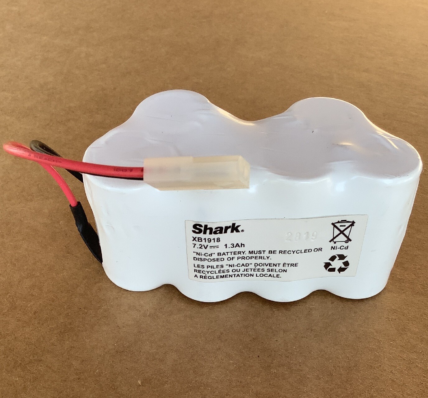 Genuine Shark 7.2V 1.3Ah Ni-Cd Battery XB1918 for V1917 VX3 Cordless Sweeper Vac