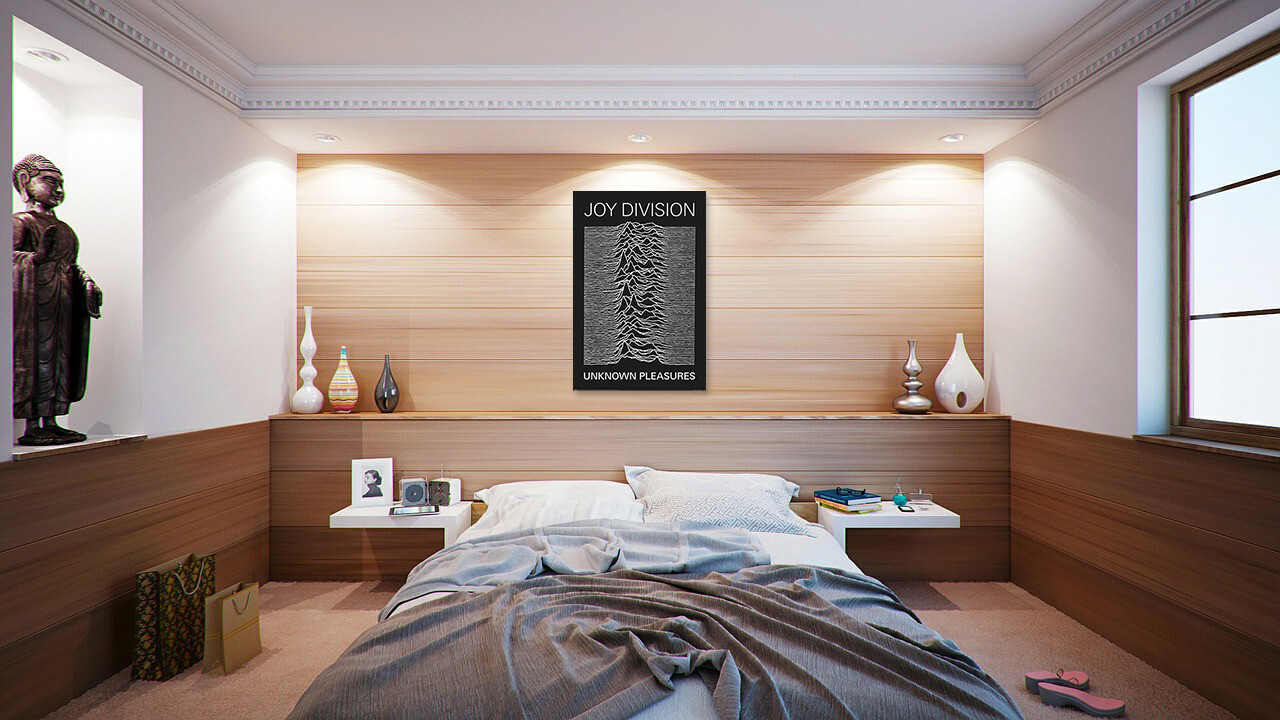Joy Division – Music Poster (Unknown Pleasure) (Size: 24″ x 36″)