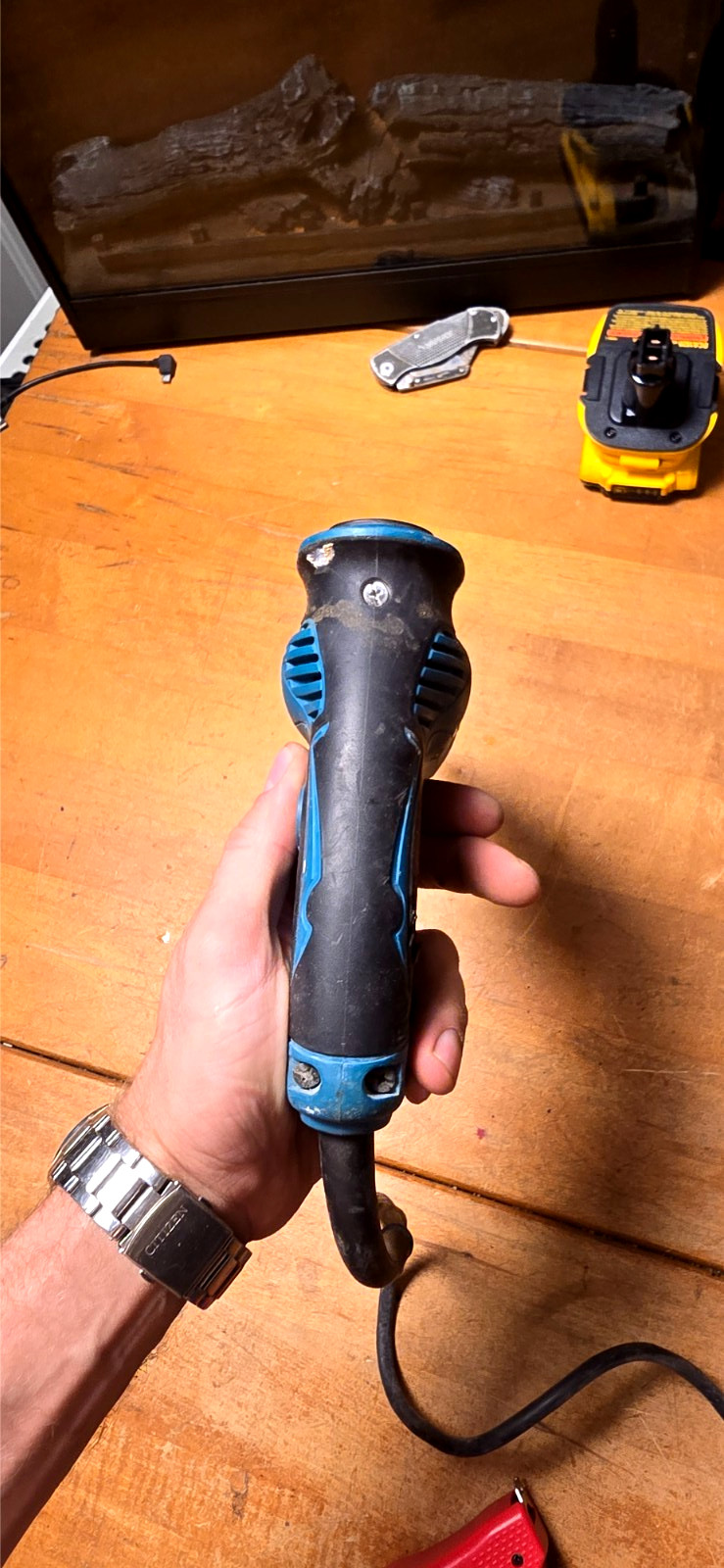 Makita FS4200 Drywall Screwdriver 4000 RPM Corded Screw Gun Tested Working