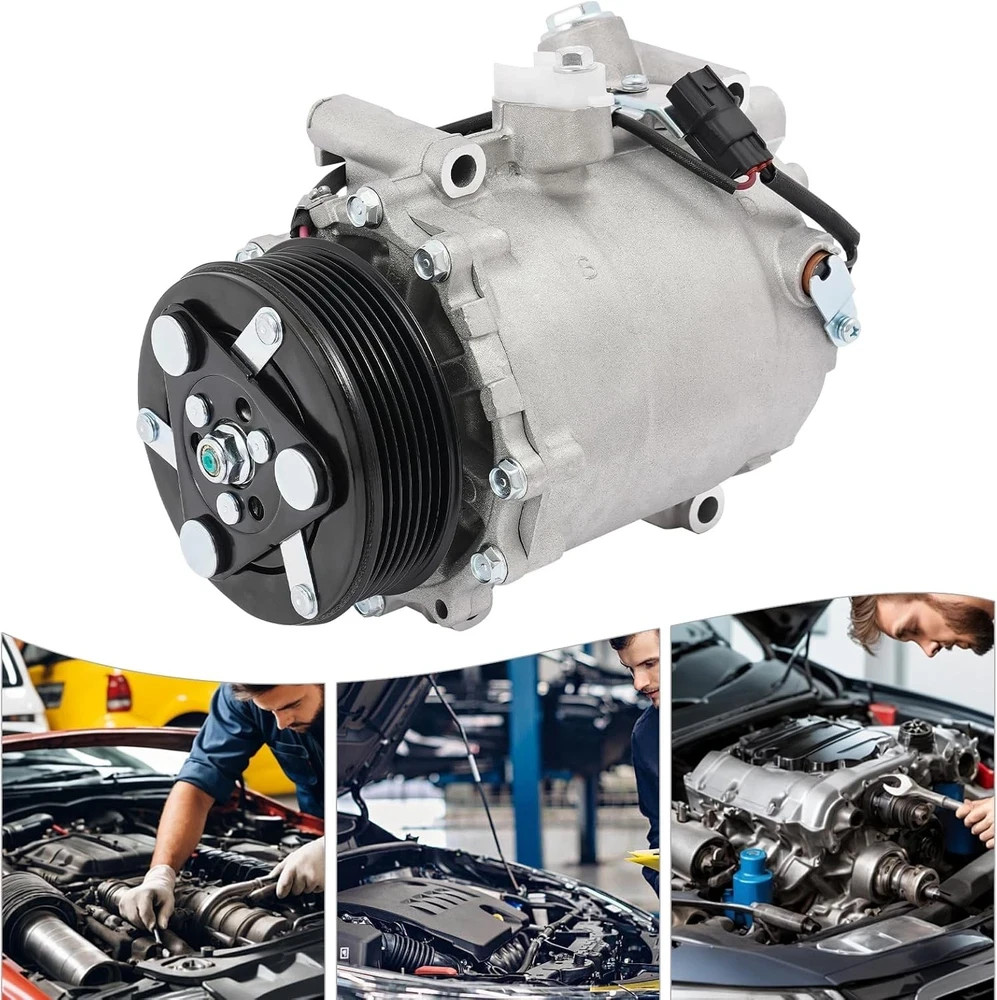 A/C Compressor with Clutch for Honda CR-V 2.4L 2007-2015/Acura ILX 2.4L 2013