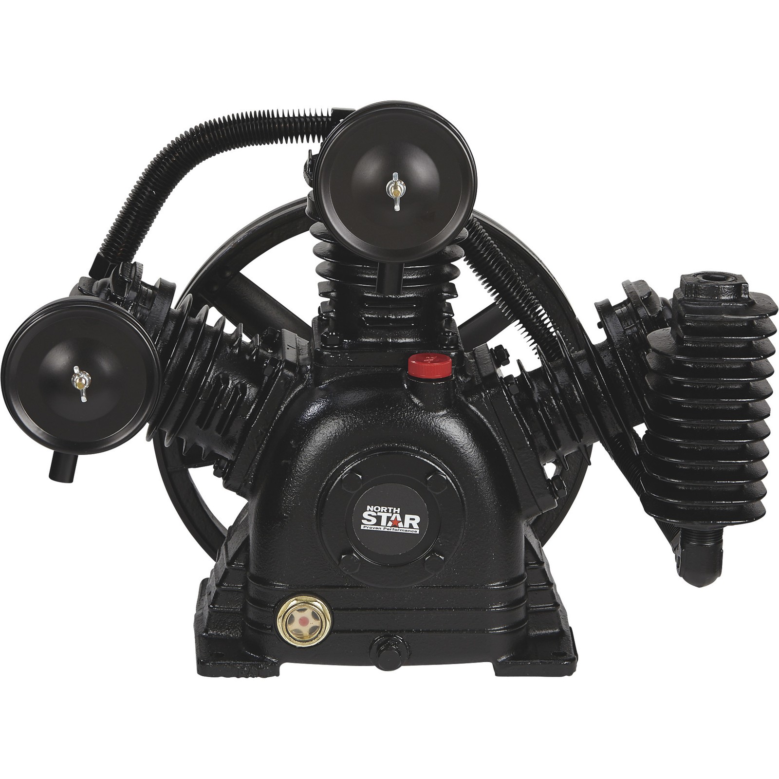 NorthStar Air Compressor Pump, 2-Stage, 3-Cylinder, 14.9 CFM @ 90 PSI