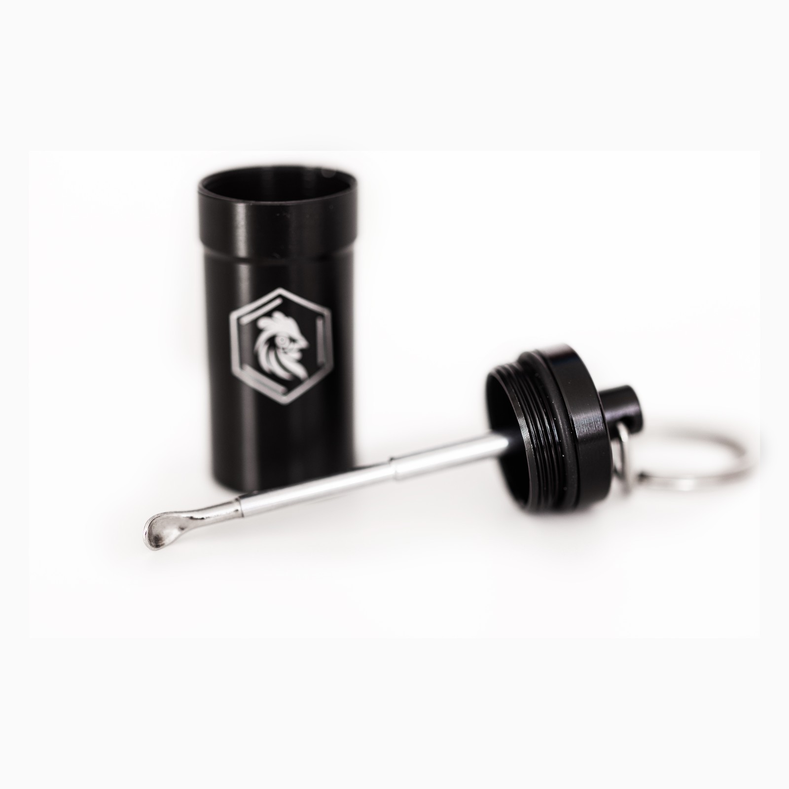 Metal Airtight Storage Container with Telescopic Spoon – Water & Smell Resistant
