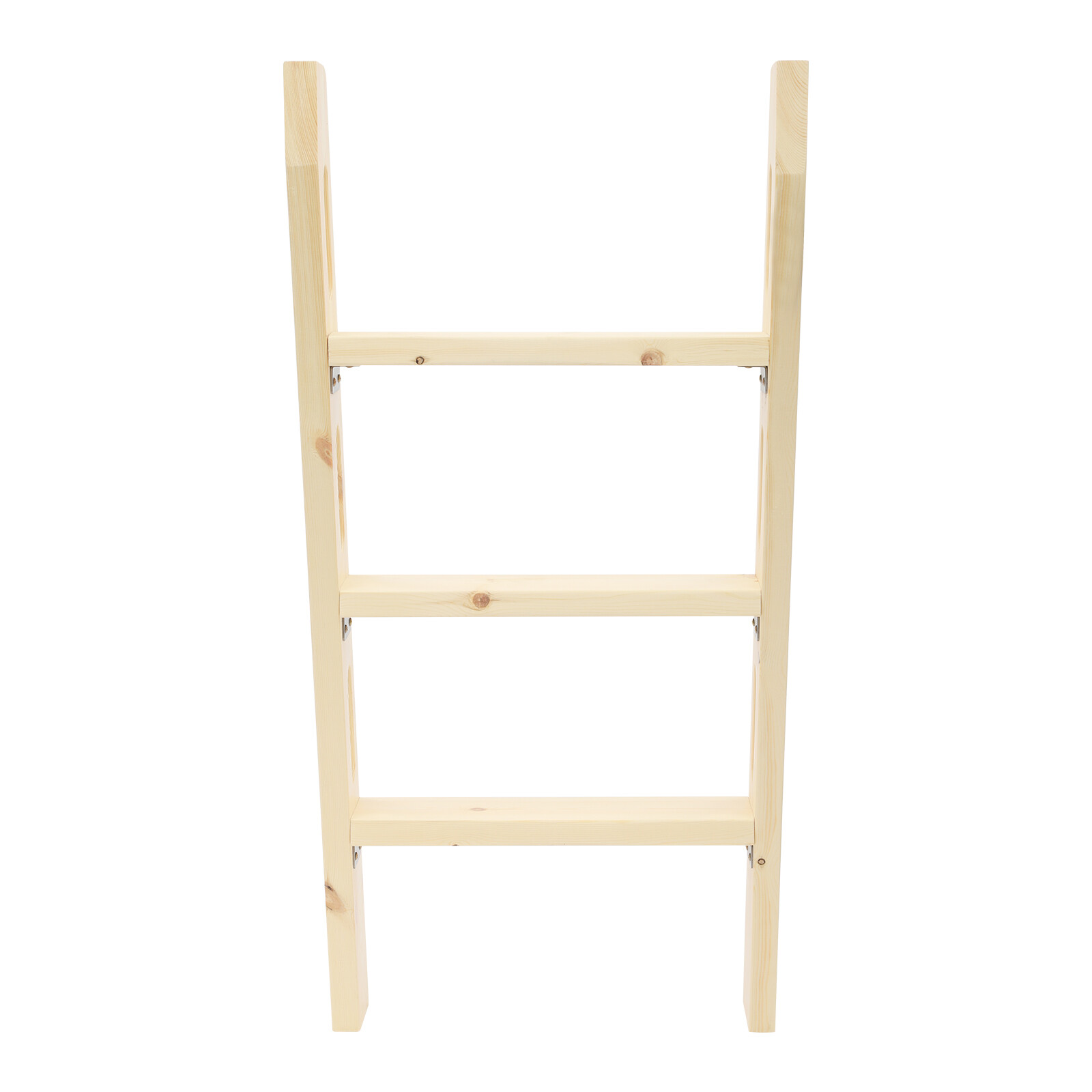 3 Steps Solid Wood Bed Ladder, Durable Step Ladder, for Dorm, Teens Adults Room