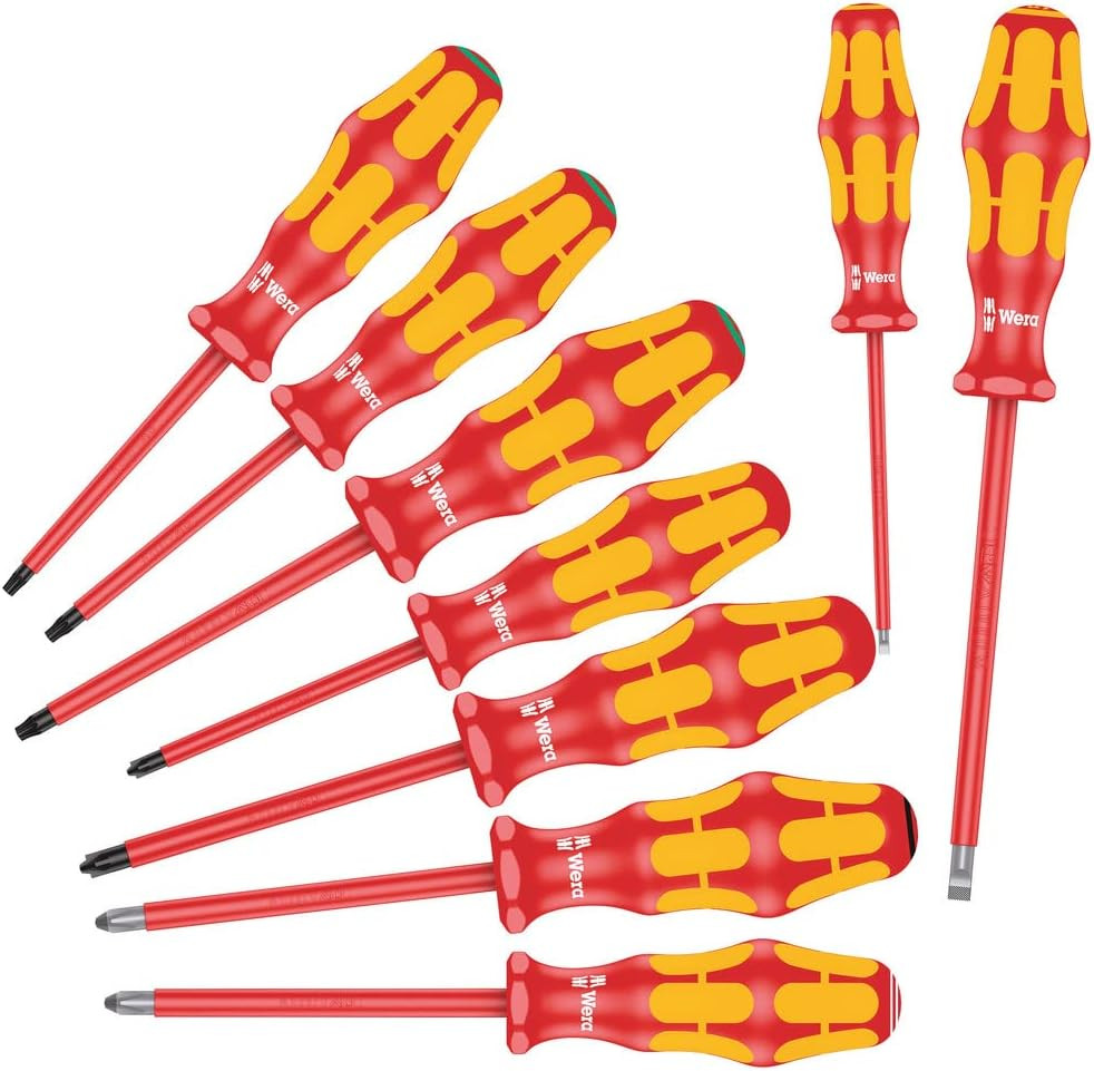 05133355001 160 I/162 I/167 I/9 Screwdriver Set Kraftform plus Series 100, 9 Pie