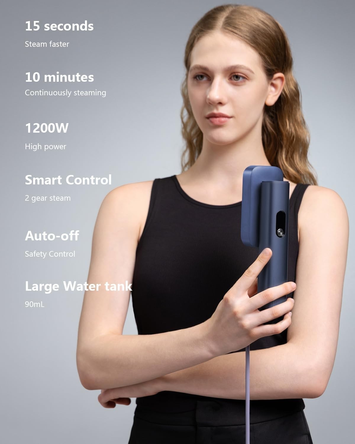 G5 Pro Travel Steamer For Clothes, 110-240V Portable Handheld Irons | 15S Fast H