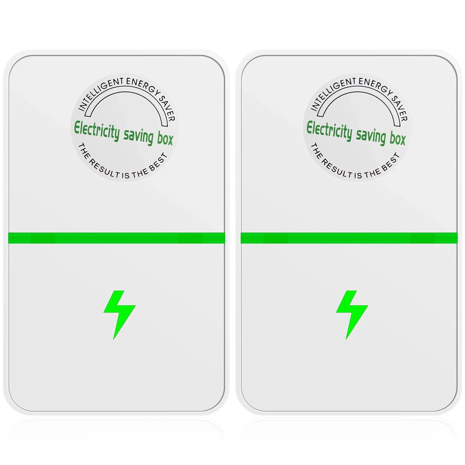 2pcs Pro Power Saver Energy Saver Household Power Saver Electricity Saving US