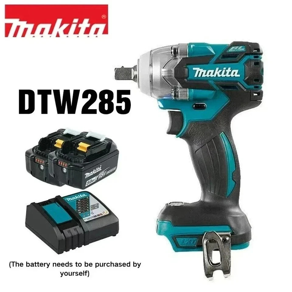 Makita 18V LXT DTW285 Brushless 1/2″ Impact Wrench | Sub-Compact Power Tool Only