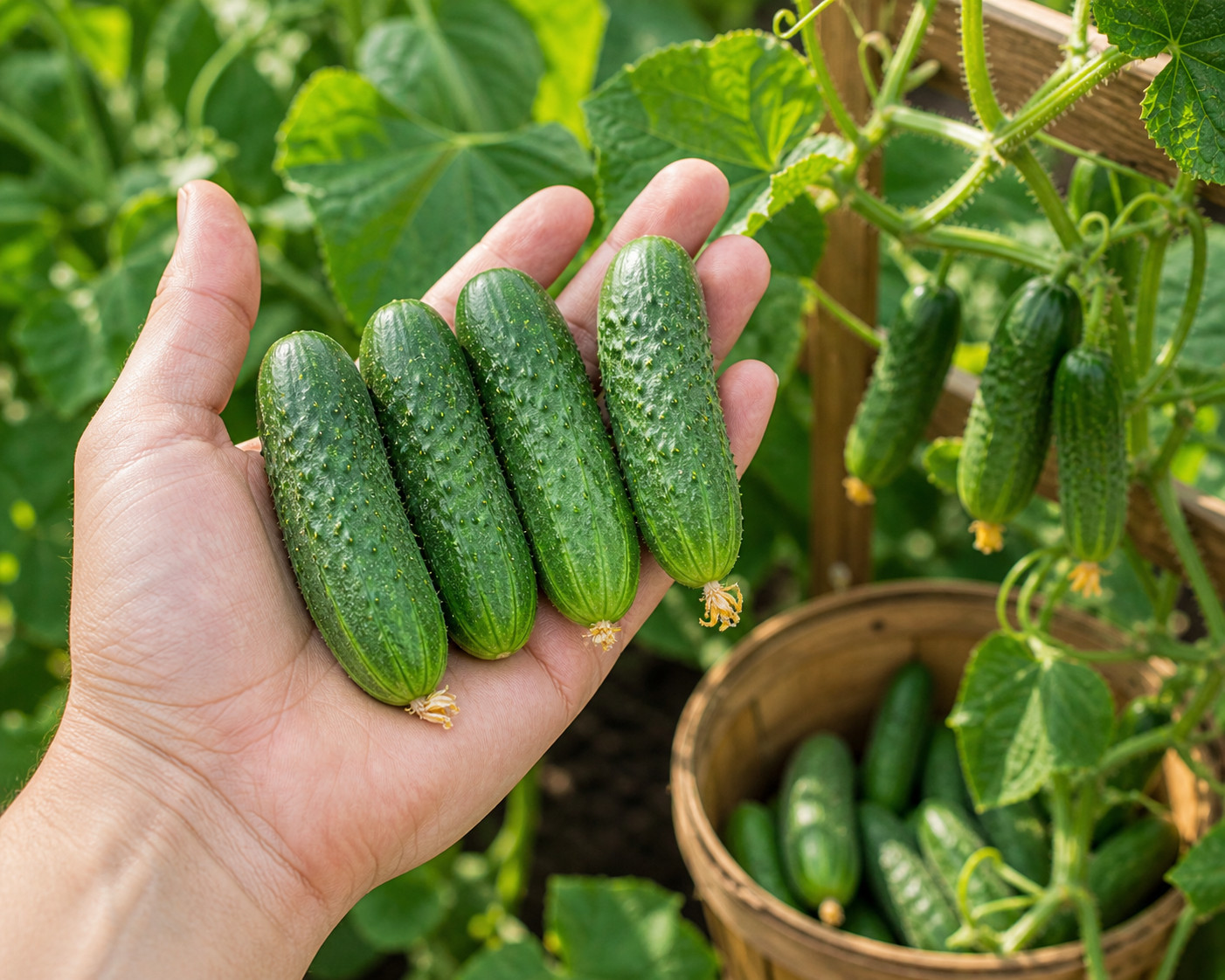 Boston Pickling Cucumber Seeds Heirloom Non-GMO 3-6 Inch Fast Growing