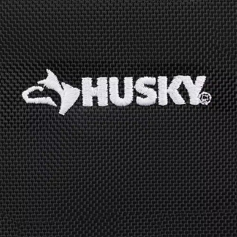 Husky 6.7 In. Black 3-Pocket Utility Tool Belt Pouch