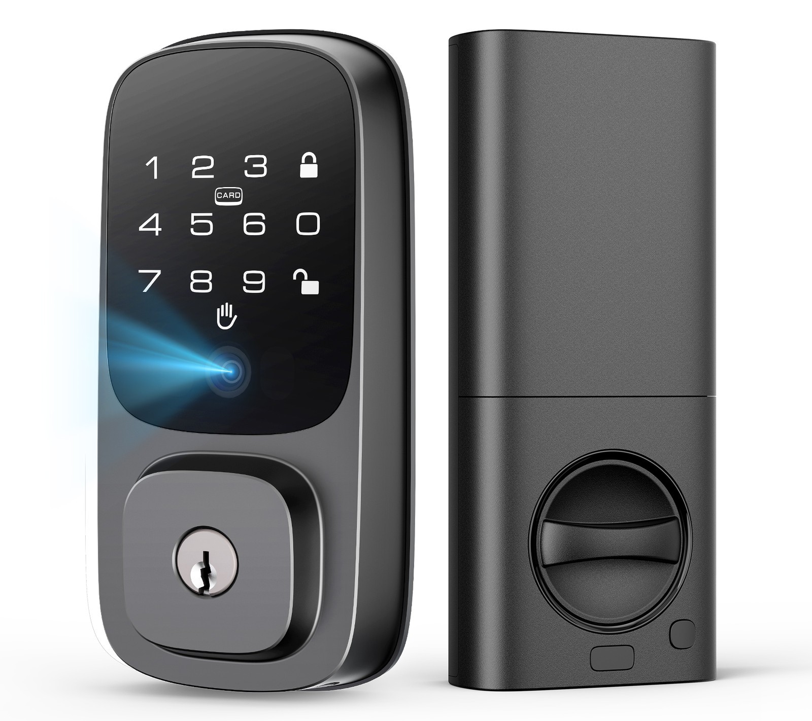 Security Keyless Smart Door Lock WiFi APP Control Plam Vein 6 Ways Unolck