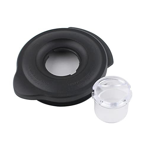 Felji Replacement Glass jar with Jar Base Bottom Cap, Blade for Oster Pro 1200
