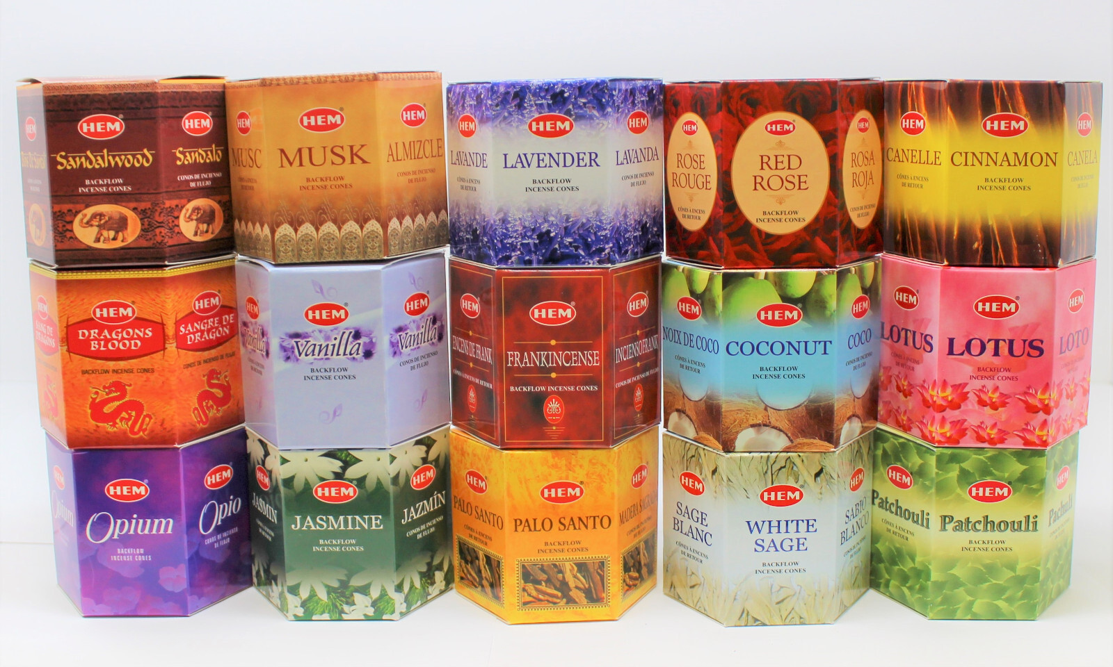 Hem Backflow Incense Cones: BUY 2 GET 1 FREE! Pick Scents (Back Flow Cones)