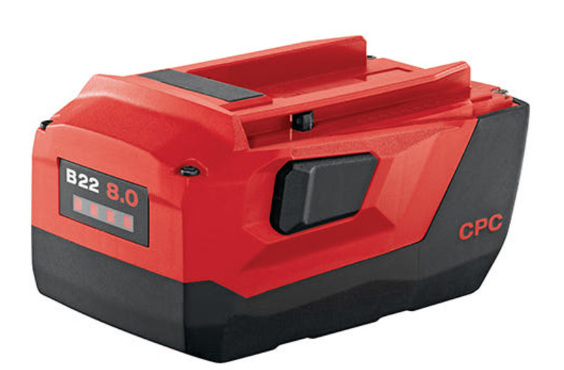 Hilti B22/8.0 22V 8.0Ah Li-Ion Battery Pack Cordless Power Tool Battery