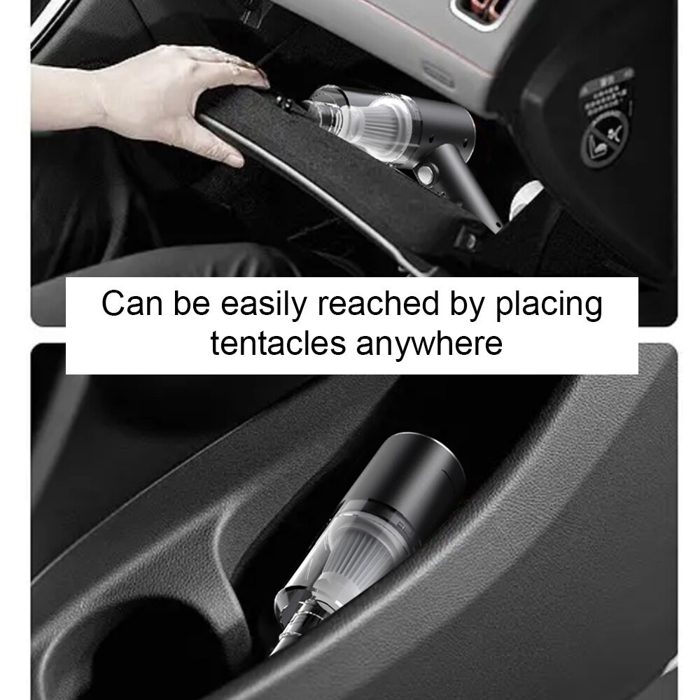 120W Handheld Cordless Vacuum Cleaner Small Mini Portable Car Auto Home Wireless