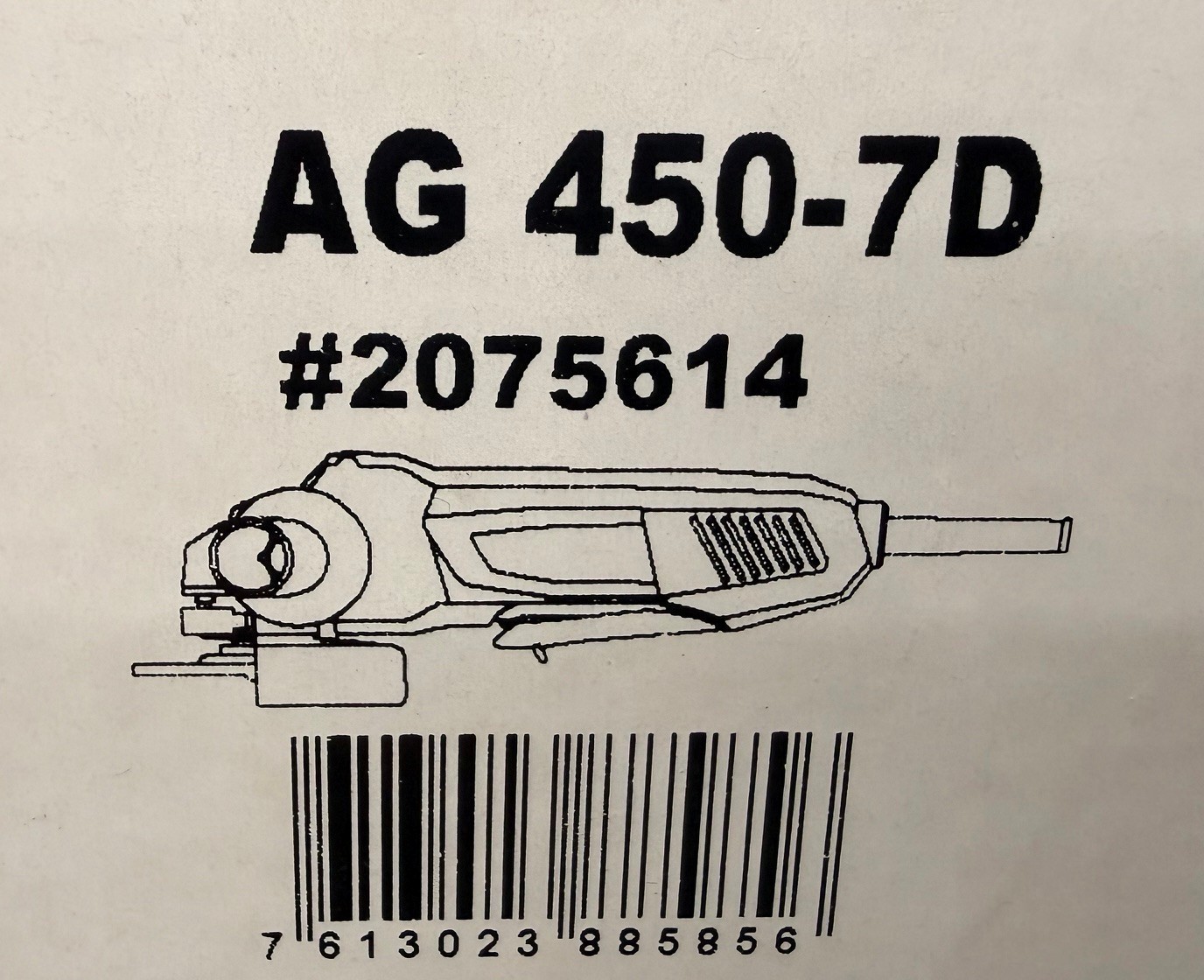 Hilti AG450-7 4-1/2″ Angle Grinder Brand New In Box 2075614
