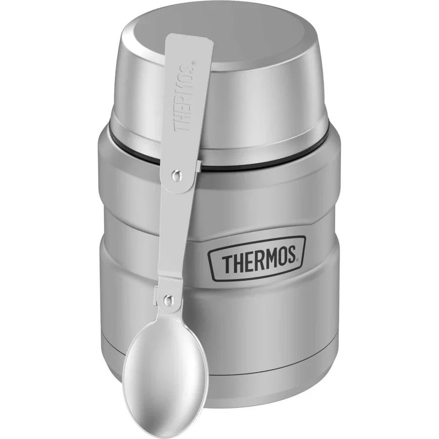 Thermos SK3000MSTRI4 Stainless Steel Vacuum Insulated Food Jar – 16oz