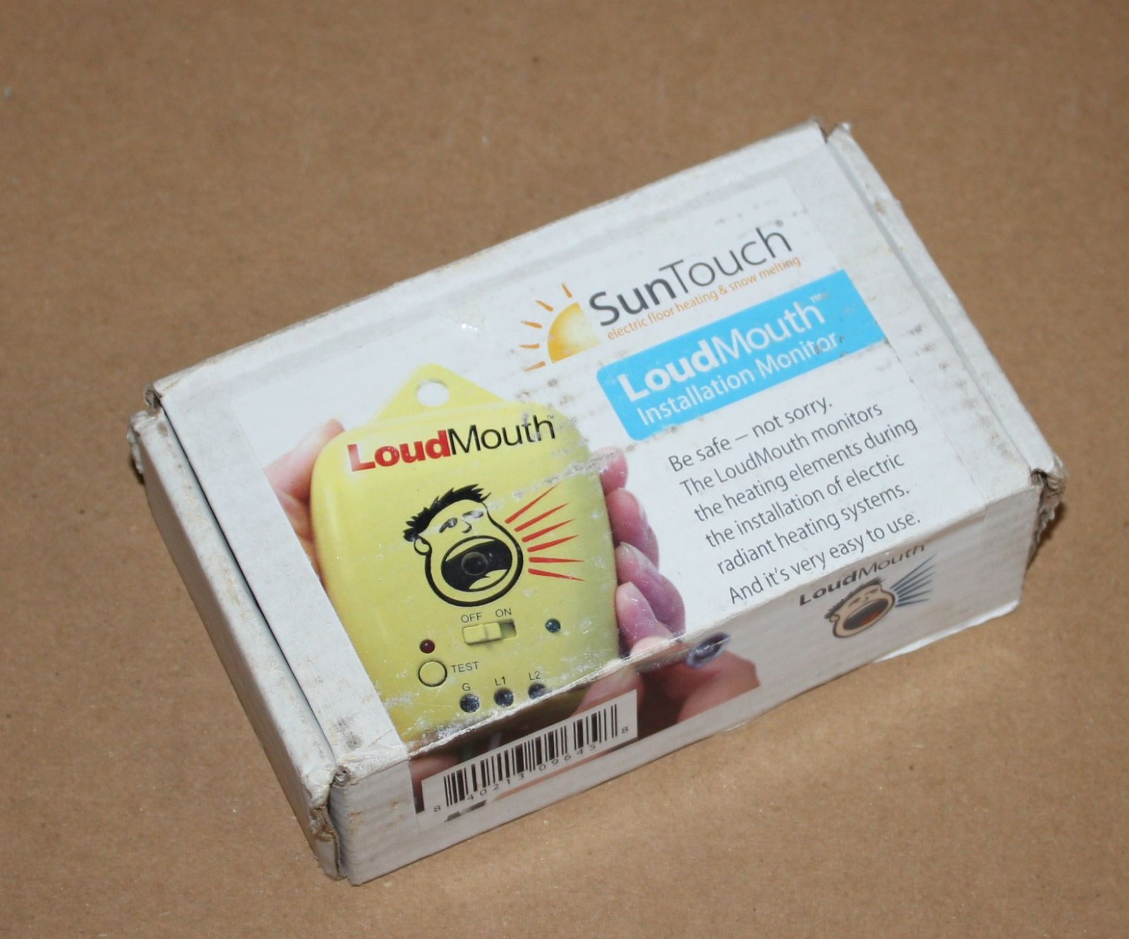 SunTouch LoudMouth Installation Monitor for SunTouch Electric Floor Heating
