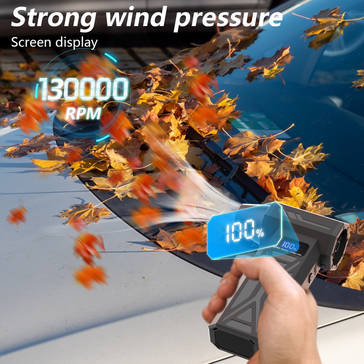 Rechargeable Turbo Blower Jet Fan Violent Turbofan Brushless Motor 110000RPM