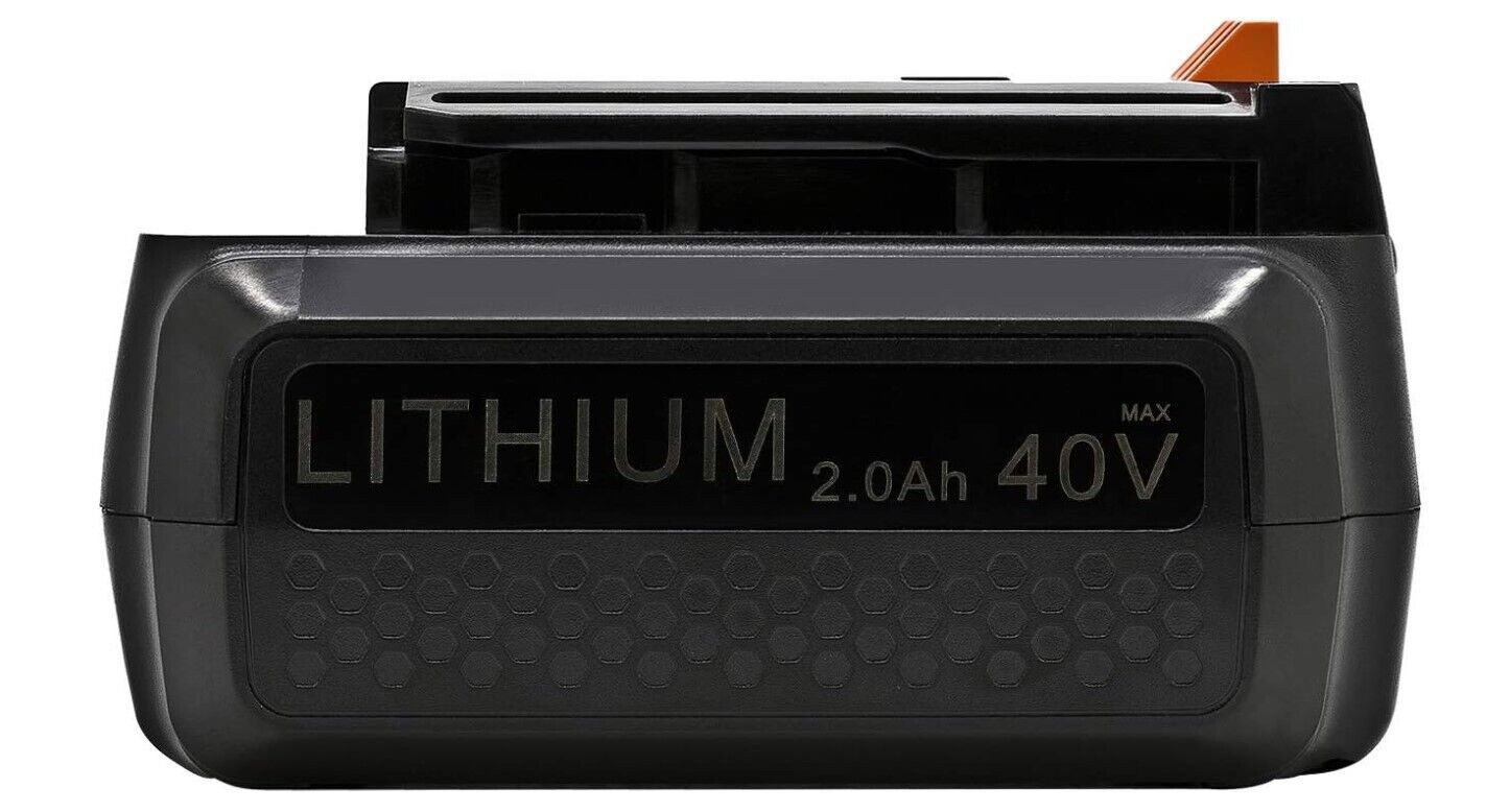 40V MAX Lithium Battery Replacement for Black & Decker LBX1540 LBX2040 4.0Ah