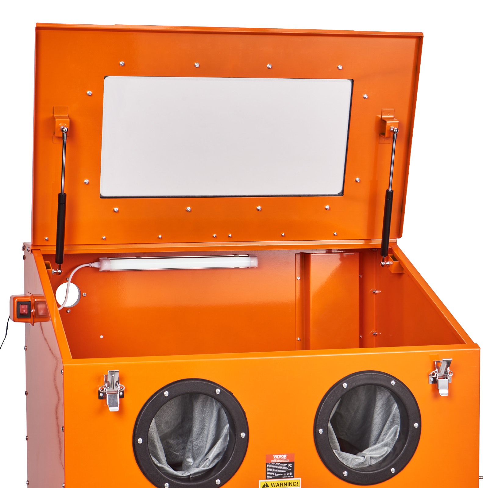 VEVOR 90 Gallon Sandblasting Cabinet with 1.8 Gallon Dust Collection System