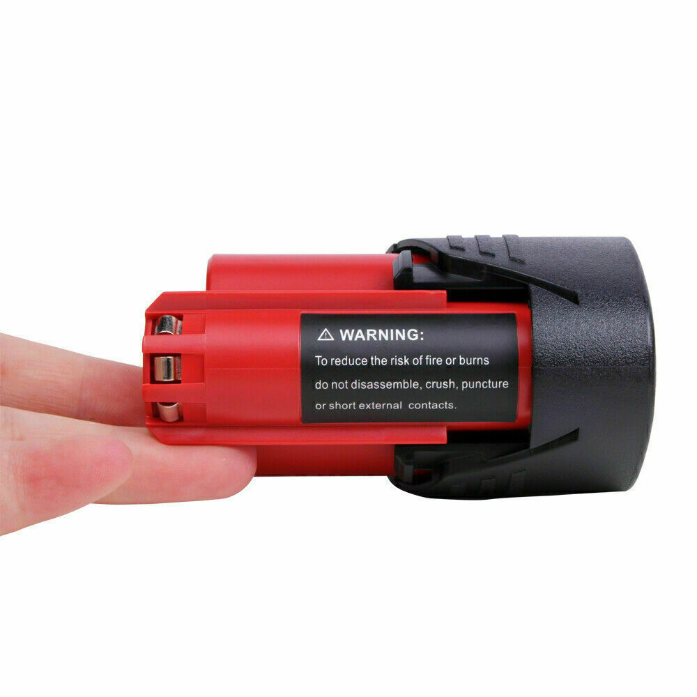 1-2x 3.5Ah For Milwaukee 12Volt Battery For M12 Lithium 12V 48-11-2420 Capacity