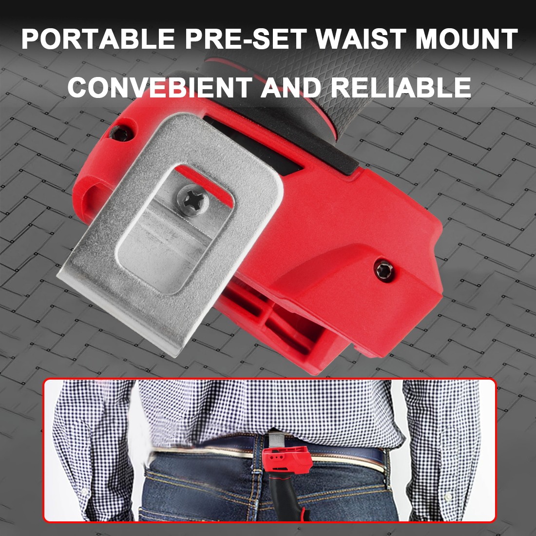 Brushless Cordless Impact Driver,for Milwaukee 18V Battery,1/4″ Compact,4 Speed