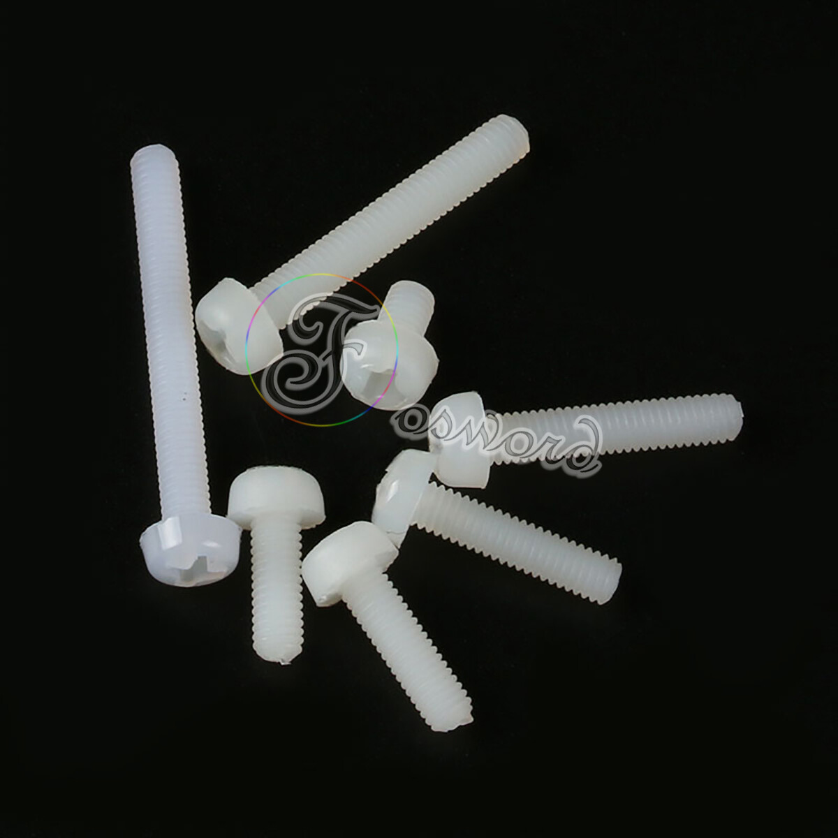 M3 Button Screws Hex Nuts – Phillips Electronic Insulating Bolts White Nylon PCB