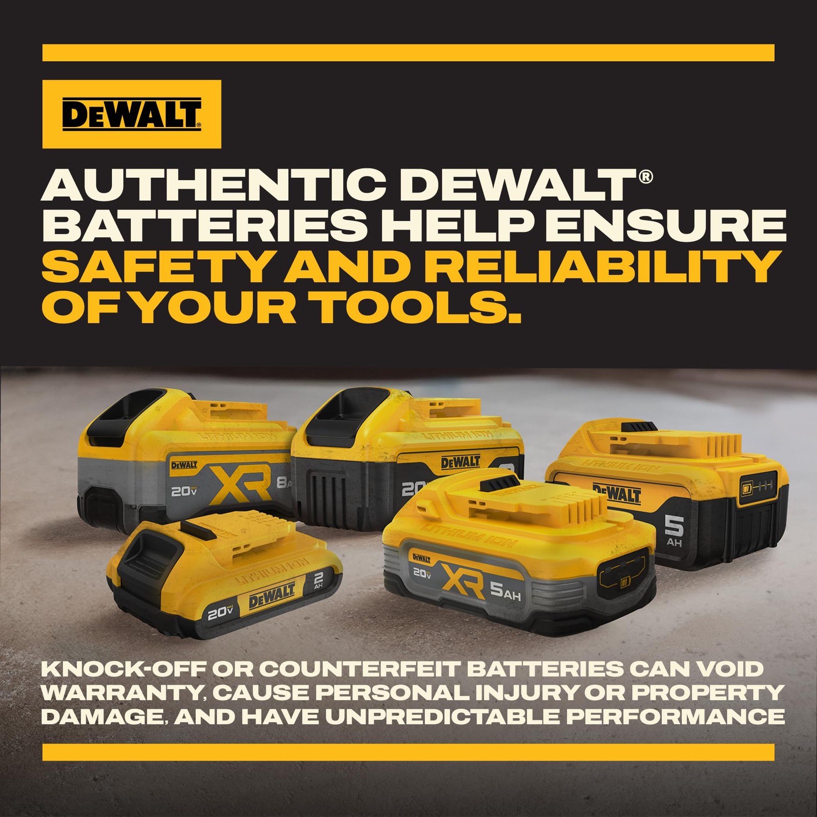 DEWALT 20V MAX* Battery, Compact, 4.0-Ah (DCB240)