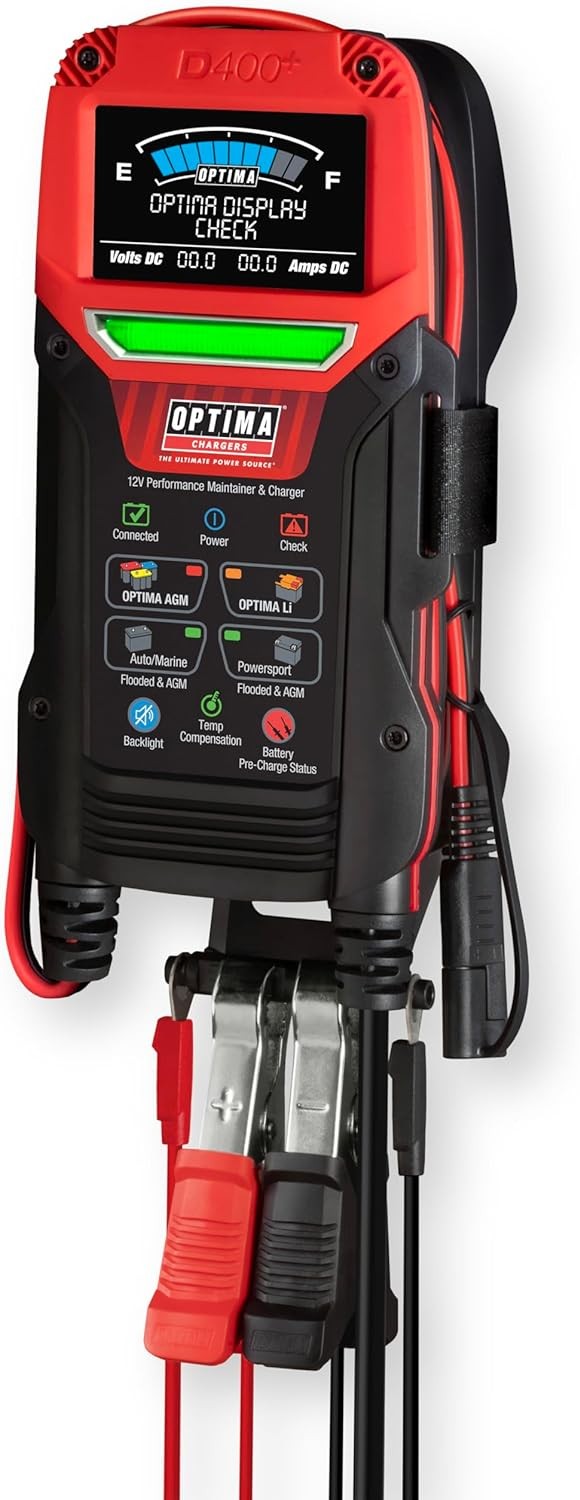 Batteries Digital 400+ 12 Volt Battery Maintainer and Charger for AGM