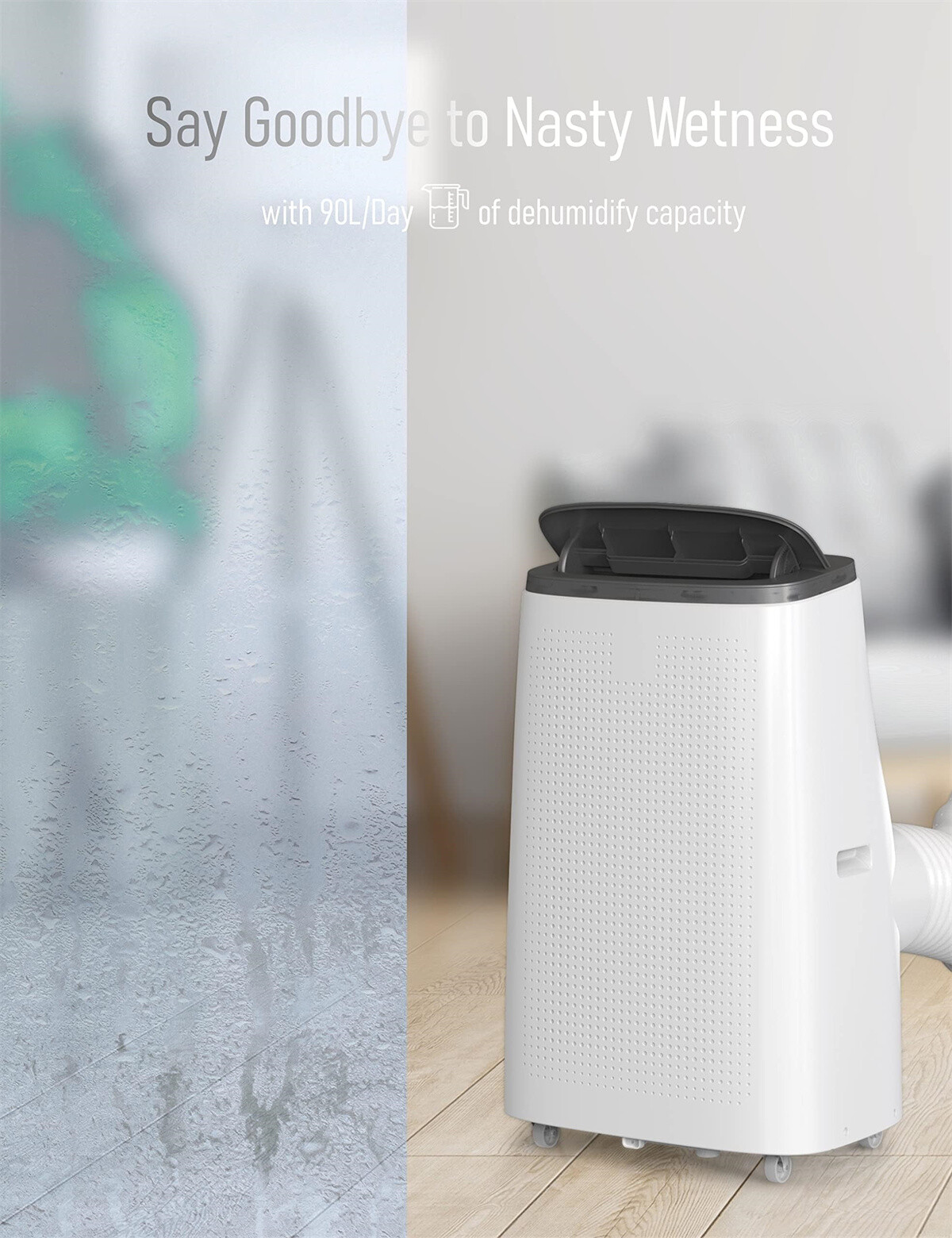 📶Portable Air Conditioner 14000 BTU A/C for Rooms up to 750 Sq. Ft Dehumidifier