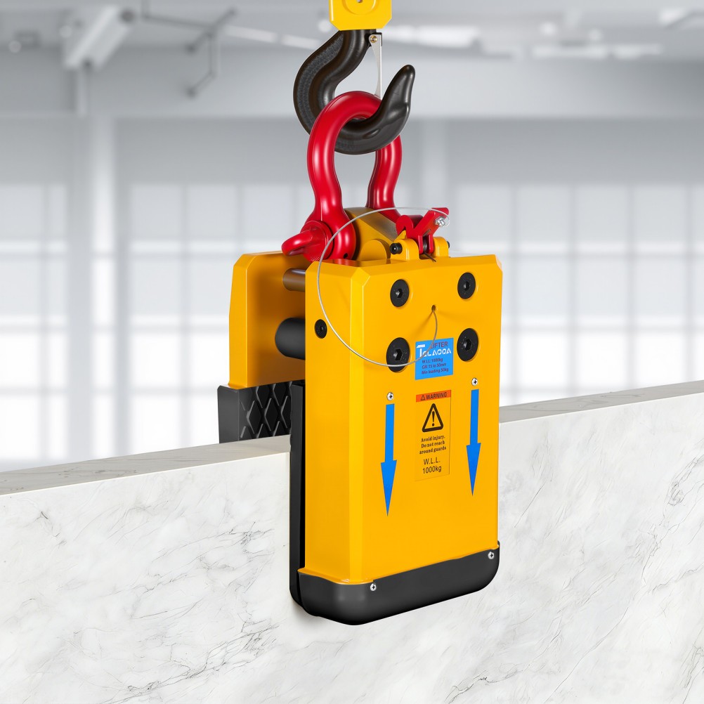 0.4″-1.97″ Stone Slab Lifting Clamp Marble Stone Hanging Clamp Bearing 1000kg