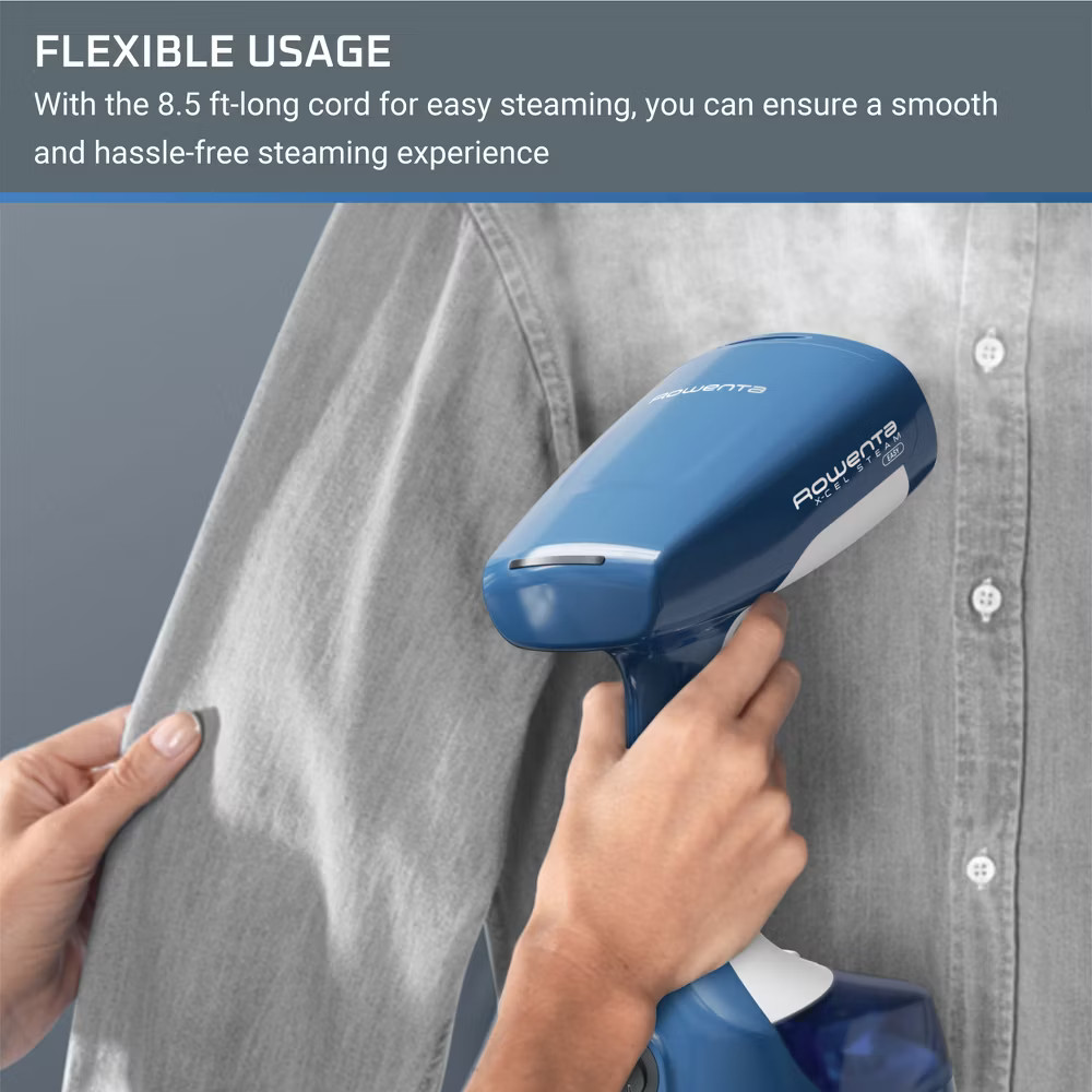 Rowenta X-Cel Easy Garment Steamer Blue