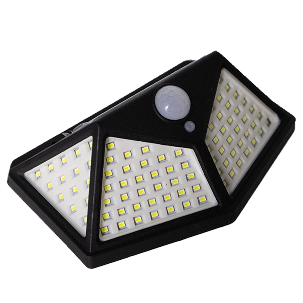 Solar Power 100 LEDS Light PIR Motion Sensor Outdoor Security Lamp Wall Garden~