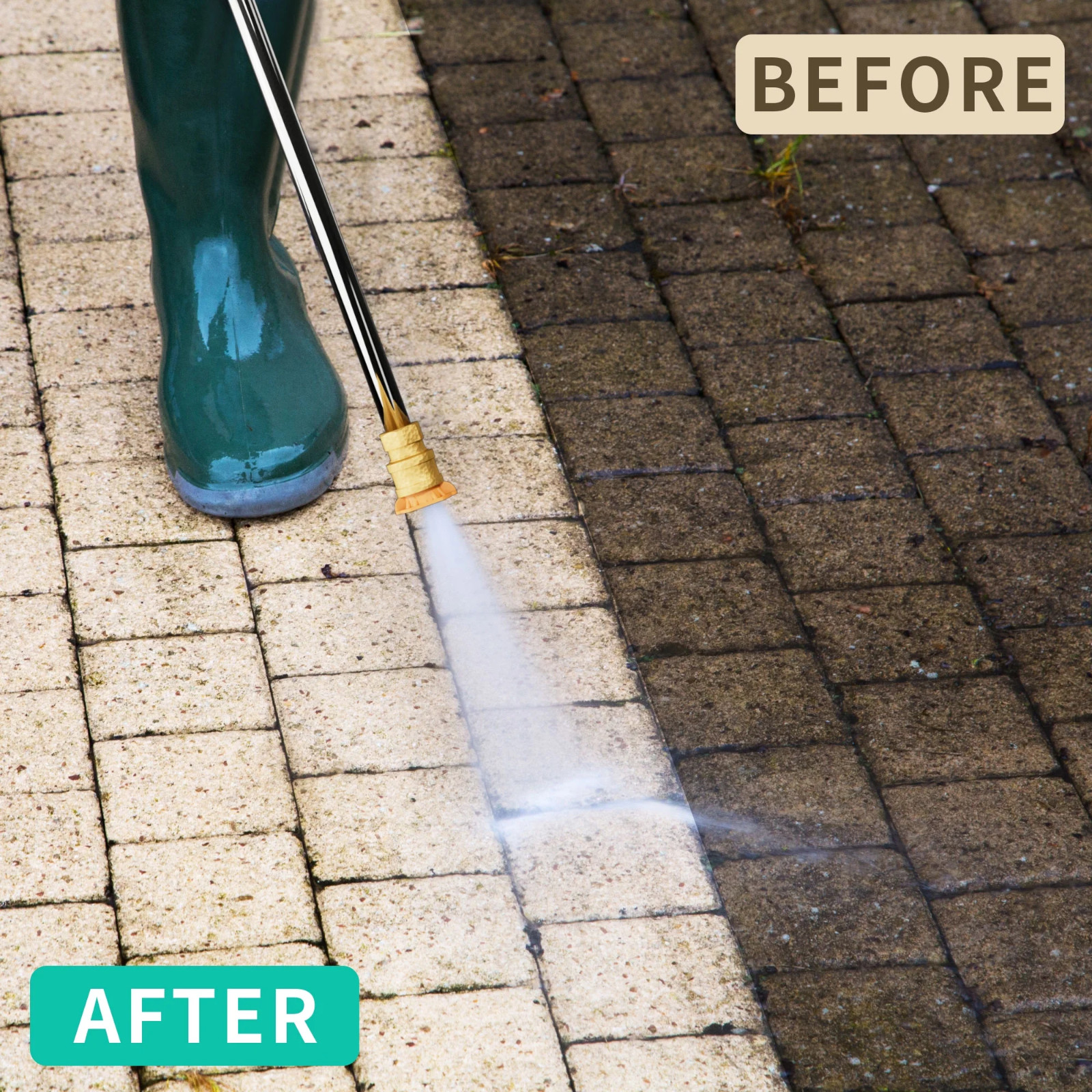 Electric Pressure Washer 4200PSI 2.4 GPM High Power Washers with 33Ft Hose